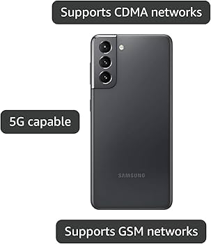 Amazon.com: Samsung Galaxy S21 5G, US Version, 256GB, Phantom Gray