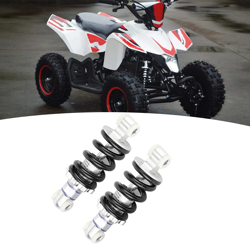 2PCS Amortisseur de Choc ATV, Amortisseur Arrière à Ressort Hélicoïdal | 125mm Remplacement de L'amortisseur Arrière pour VTT Go-Kart Scooter 49Cc