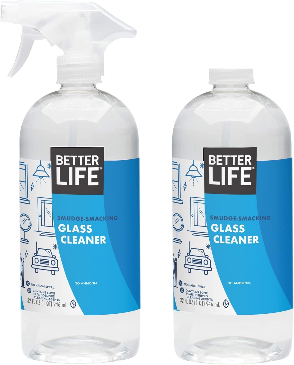 BetterLife - Limpiacristales natural sin dejar marcas