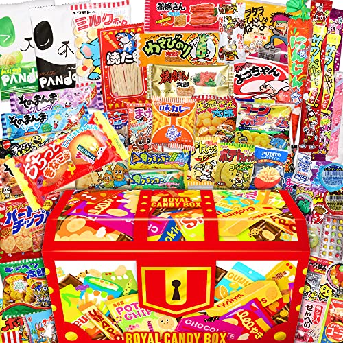 【50％OFF！】詰め合わせ 駄菓子 50個 宝箱パッケージ お菓子セットが1,740円（34.8円/個） - 安値世界一への挑戦