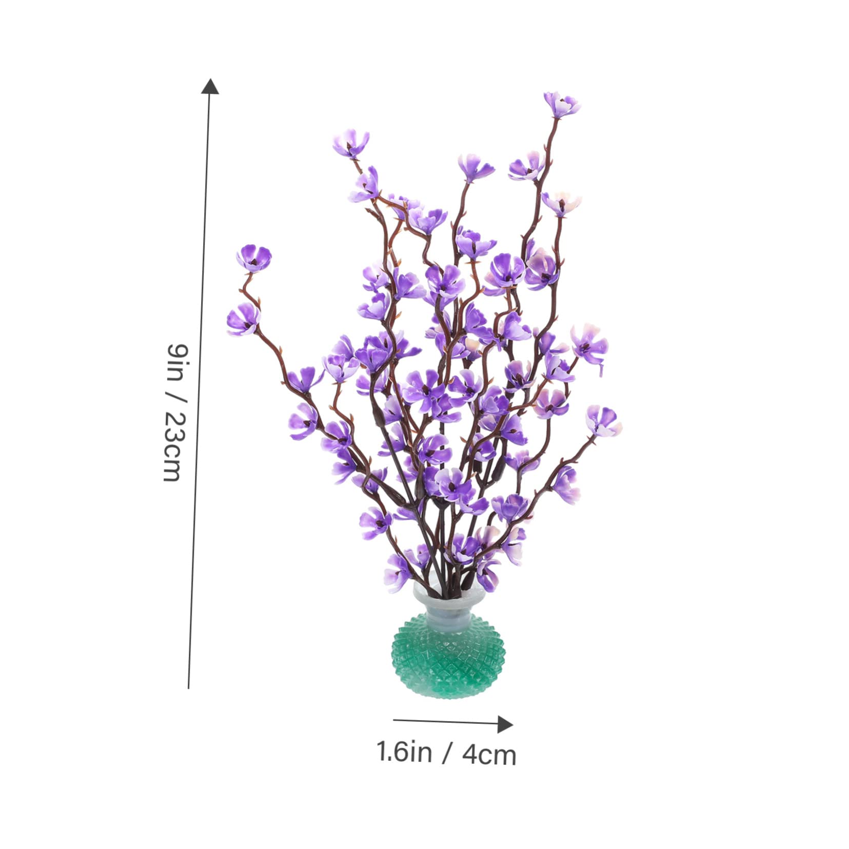 Garneck Sashimi Dish Decoration Cold Dish Decorative Sushi Plate Ornament Lifelike Sushi Plate Artificiales Decorativas Para Fish Tank Decoration Plastic Purple