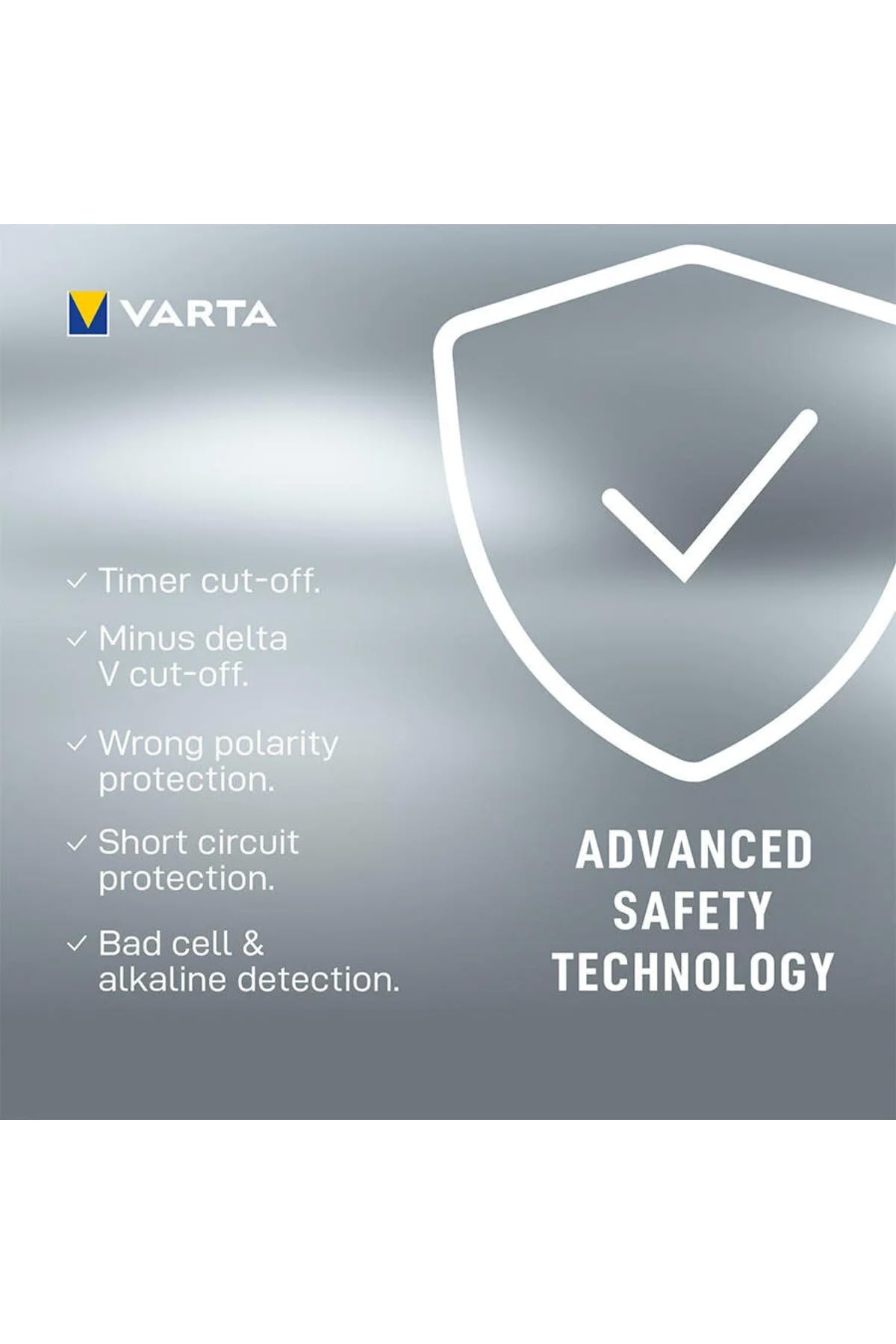 VARTA Cargador de Pilas, cargador para pilas AA/AAA recargables, hasta 8 pilas recargables, LCD Multi Charger+, carga a ranura única, no equipado