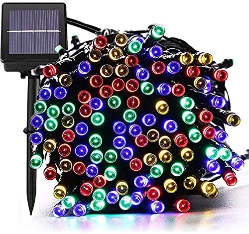 Solar String Lights Outdoor, 72FT 200 LED Fairy String Lights, Christmas Lights with 8 Lighting Modes, Mini String Lights for Party, Wedding, Bedroom, Tree, Garden and Indoor Decoration (MultiColor)