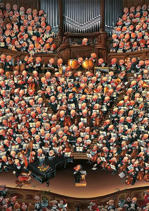 Miniatura 4 de Heye Orquesta 2000Pieza Jean-Jacques Loup rompecabezas