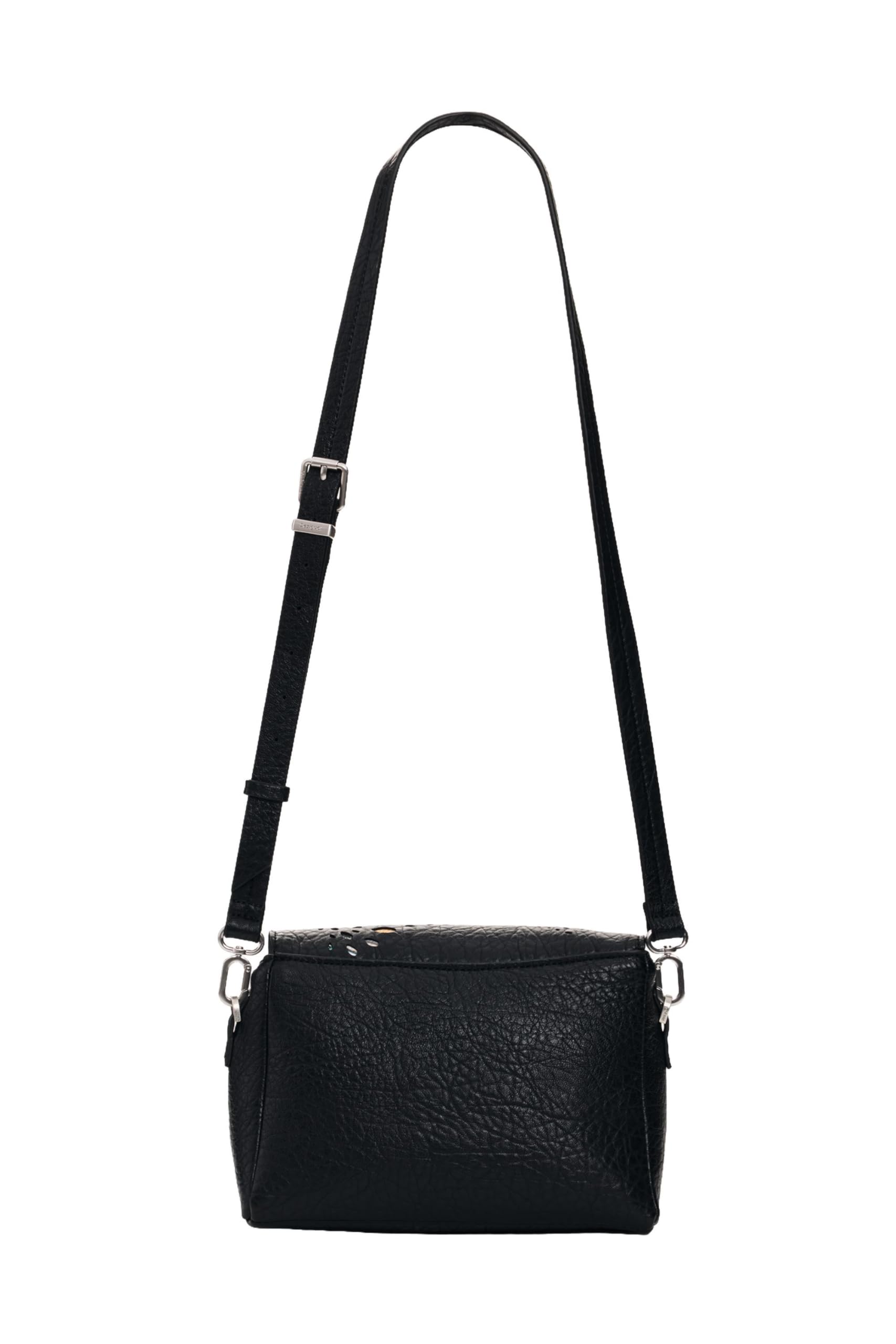 Desigual borsa a tracolla Notus Print Phuket Shoulder Bag Black nero
