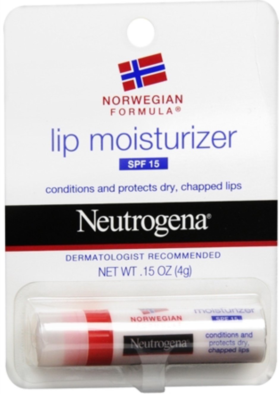 Neutrogena Lip Moisturizer SPF 15 0.15 oz (Pack of 5) : Beauty & Personal Care