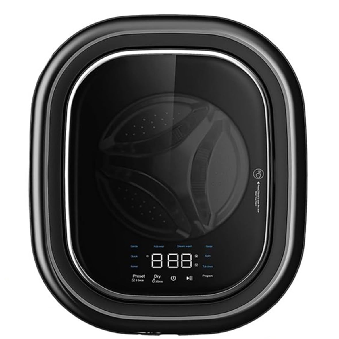 Mini Lavadora De Pared, Lavadora Frontal URG, Mini Lavadora De Ropa Interior De 1450 W, Lavadora Y Centrifugadora Completamente Automática, para Baño, Cocina