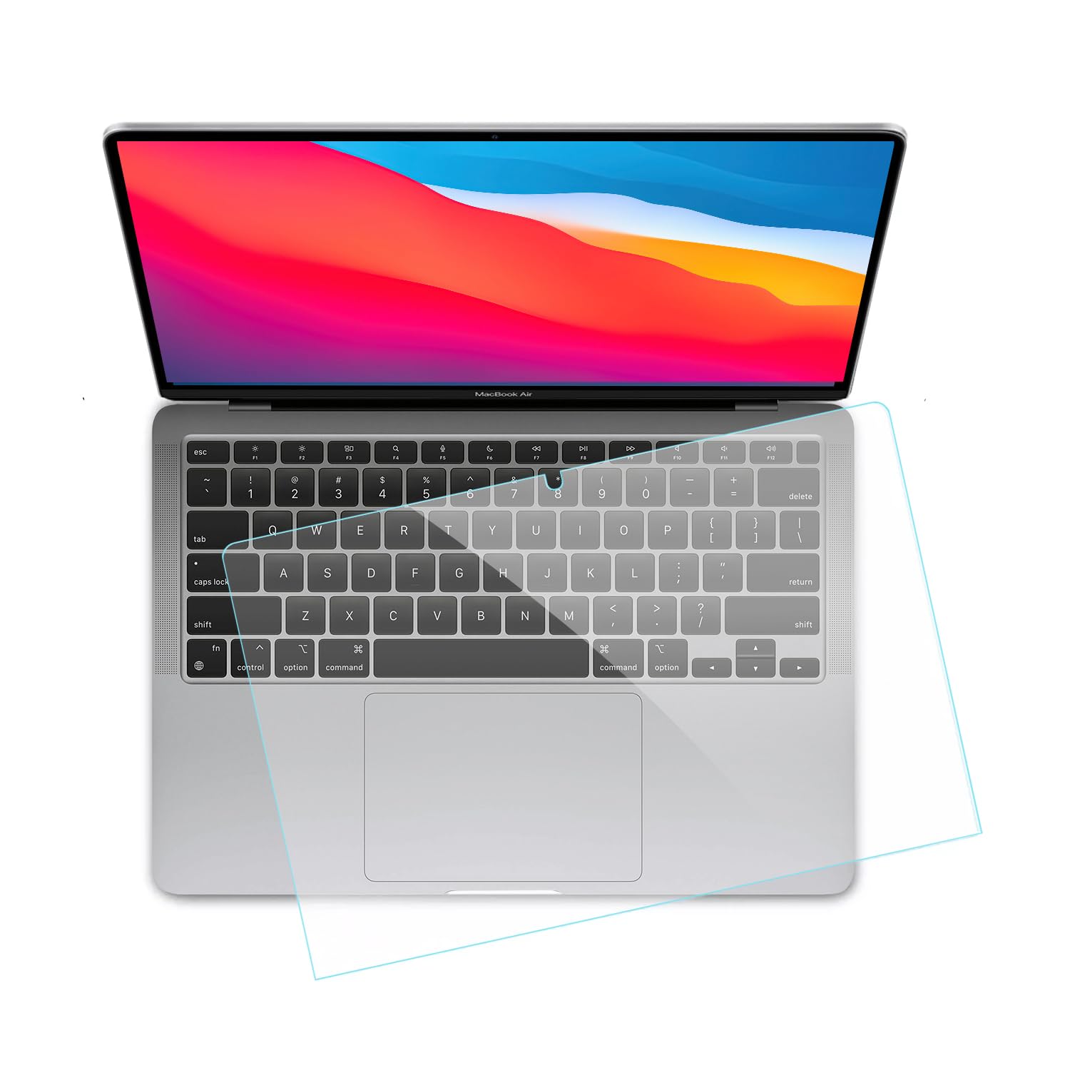 GRIPP Mac Guard Ultra Thin Screen Protection Cover Compatible with MacBook Air 13 inch (M1-2020) (Retina 2018-2020) with Anti Fingerprint & Scractch Resistant Screen Protector Film Accessories (B0BR5MWWS2) Amazon Price History, Amazon Price Tracker
