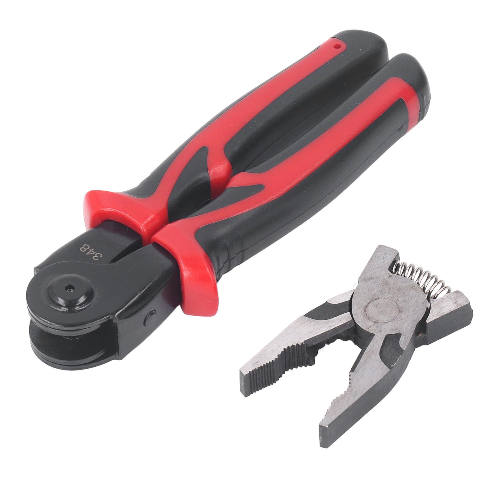 Set di pinze multifunzionali 5 in1 Kit di pinze intercambiabili con tronchesi, crimpatrici, spelafili e forbici per elettricisti e riparazioni fai da te