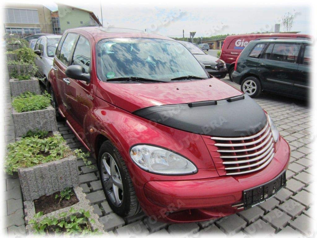 Hood Bra Front End Nose Mask Compatible with Chrysler PT Cruiser 2000-2010 Bonnet Bra STONEGUARD Protector Tuning