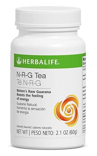 HERBALIFE NRG NATURE'S RAW GUARANA POWDER TEA 2.1 OZ