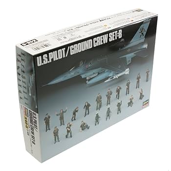 Amazon | ハセガワ 1/48 アメリカ空軍 パイロット/グランド