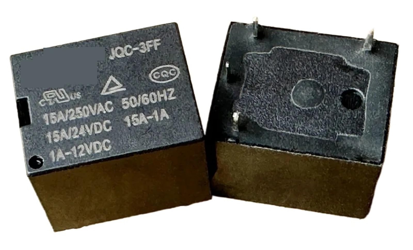 Relais JQC-3FF 12VDC T73-1A micro relais 4 broches 15A pour PCB