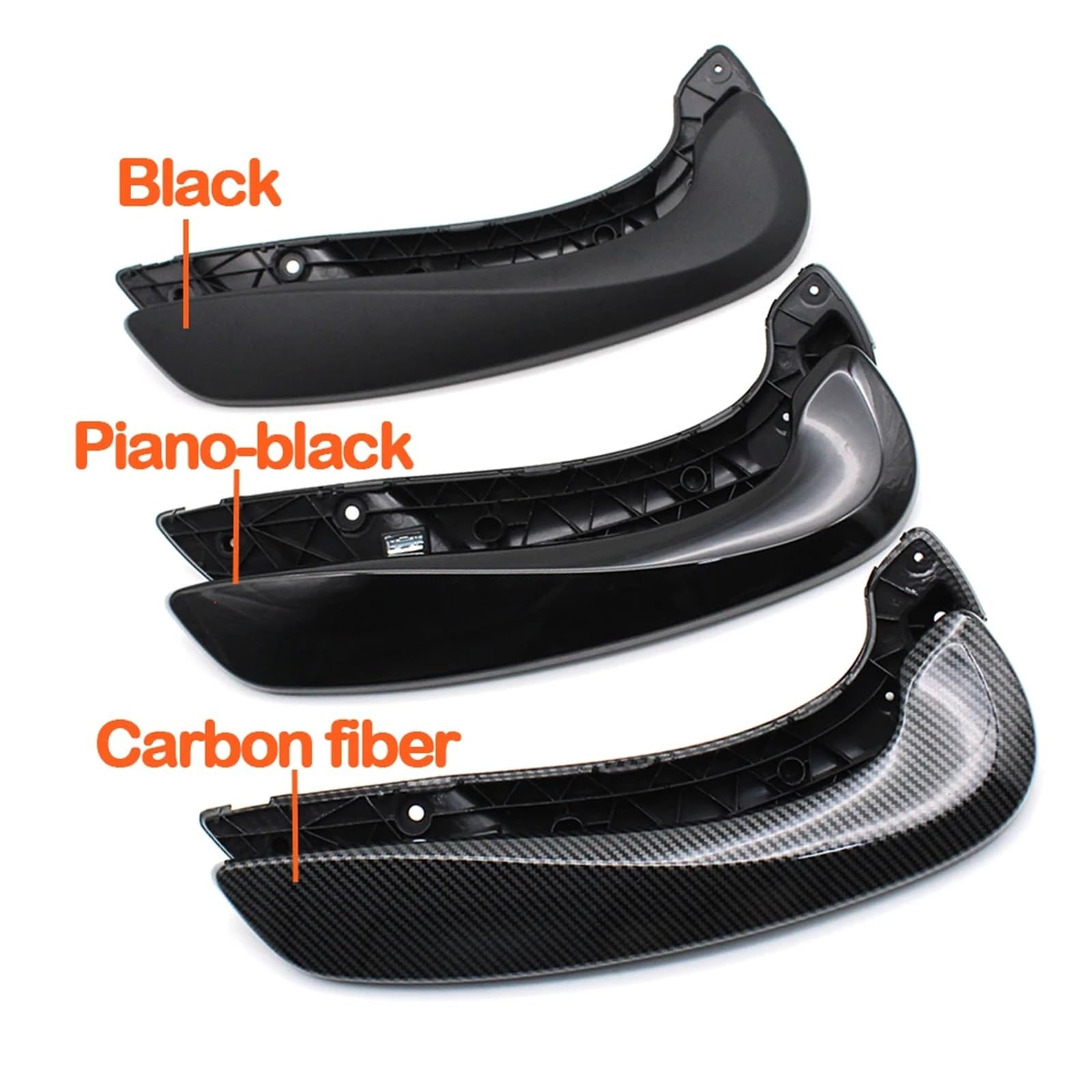 Maniglia Interna Maniglia Interna Porta Anteriore Sinistra Destra Con Copertura 809600015R 197012651 Per Megane 3 III Per Fluence 2008-2016 Maniglie Interne(Inner handle-Black L)