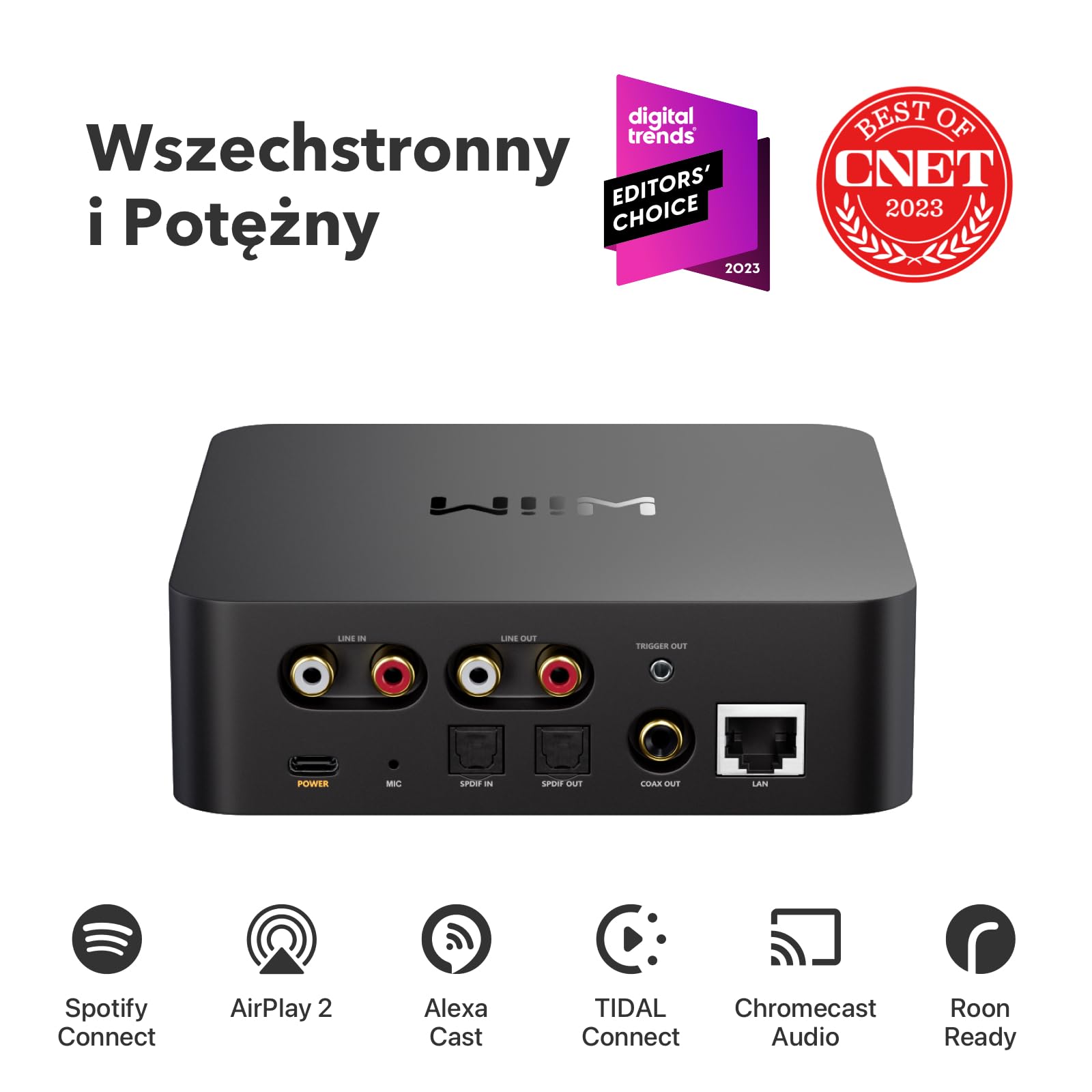 WiiM Pro 音楽ストリーミングデバイス WiiM Pro - Akcesoria głośnikowe - Sklep komputerowy - x-kom.pl