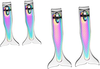 مجموعة أدوات العناية بالأظافر من فوميز، مكونة من 4 قطع من أدوات العناية بالأظافر والباديكير ومقص أظافر محمول من الفولاذ المقاوم للصدأ للعناية بالأظافر