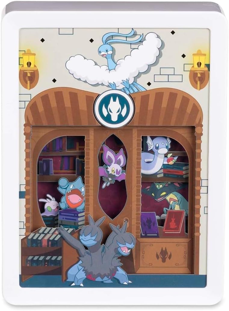 Pokémon Center: Dragon-Type Pokémon Home Accents Paper Light Box