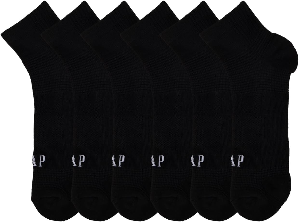 GAP Men's Original Split Welt Comfort Everyday Low-cut Casual Socks Multipack for Daily Wear and All-day Comfort