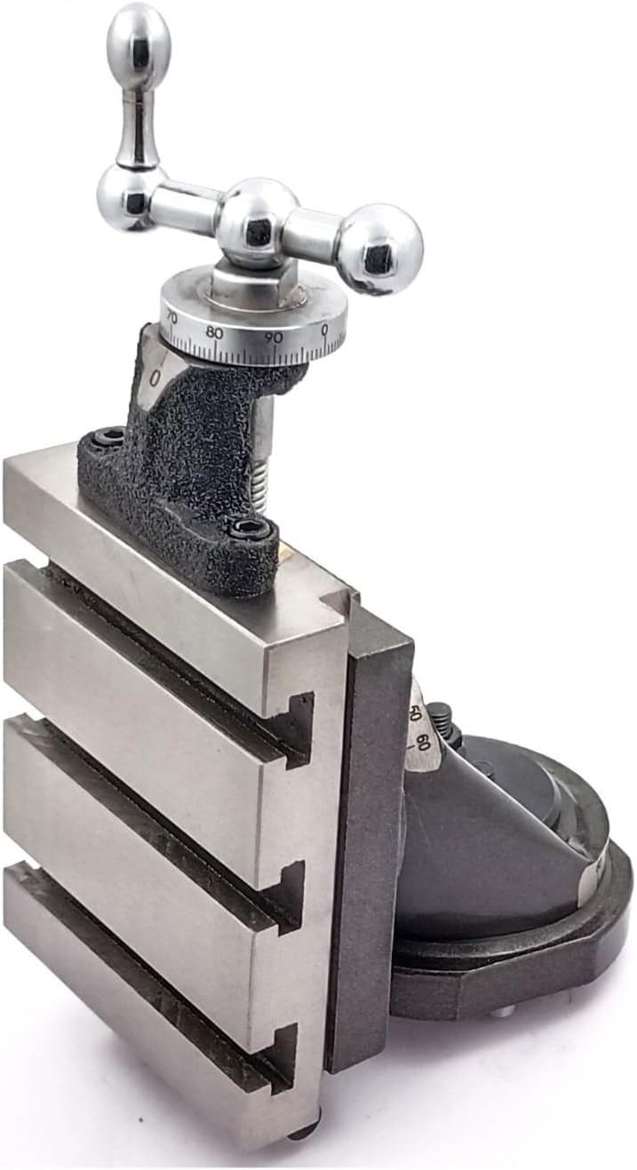 Buyohlic Swivel 2 Way Lathe Milling Vertical Slide for Lathe Super 7 ML7