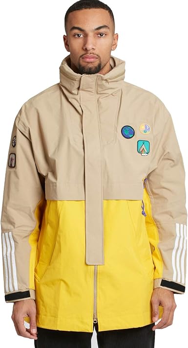 3L Jacket Beige/Hemp/EQT Yellow CE9491 