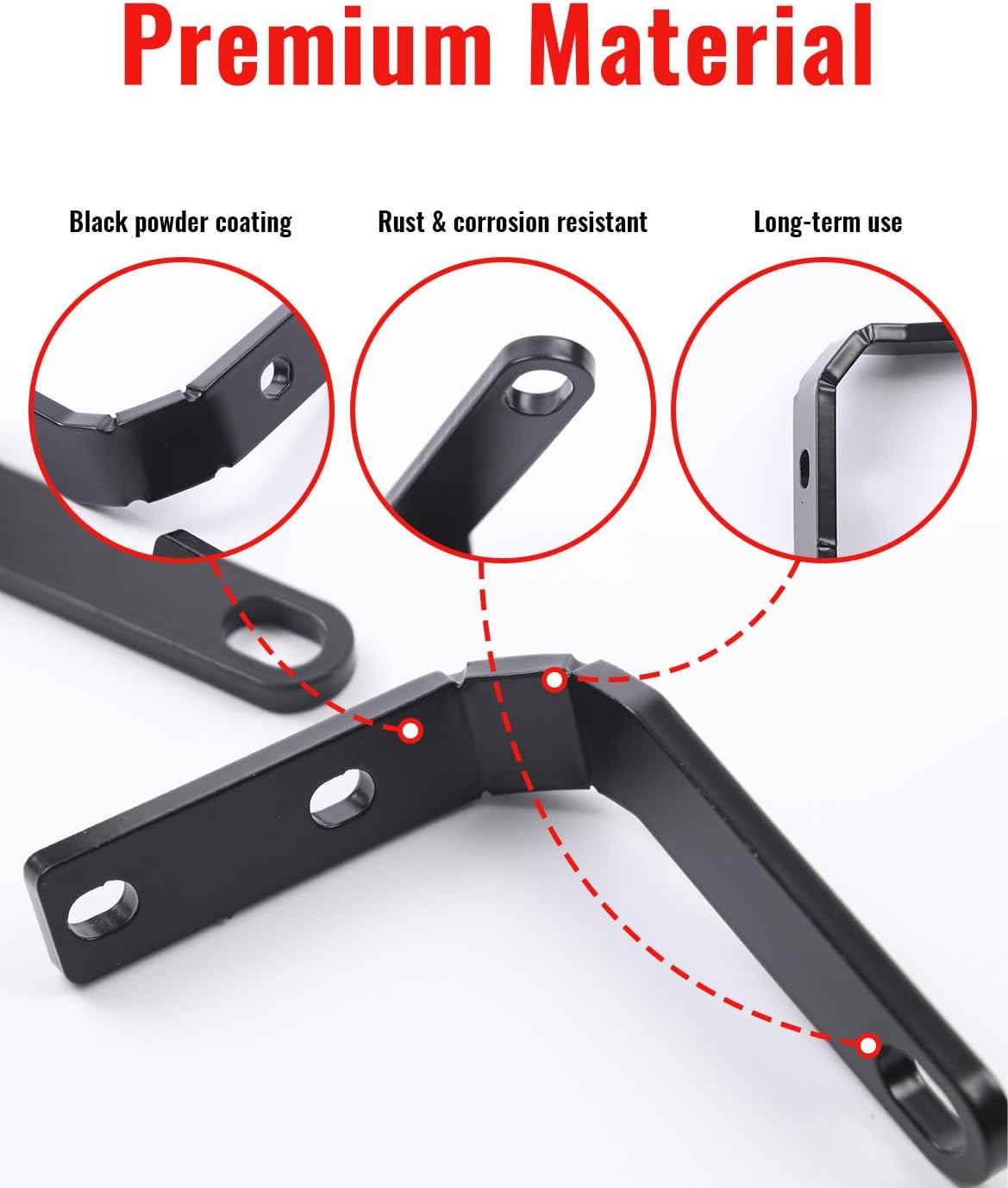 CMX300 CMX500 Rearview Mirror Down Bracket for Honda 17-24, Motorcycle Handlebar Rear View Side Mirror Bracket Forward Kit for Honda Rebel CMX 300 CMX 500 2017-2024 Accessories