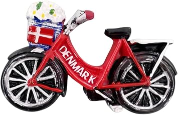 Denmark Refrigerator Magnet Tourism Souvenir Fridge Decoration Craft Collection