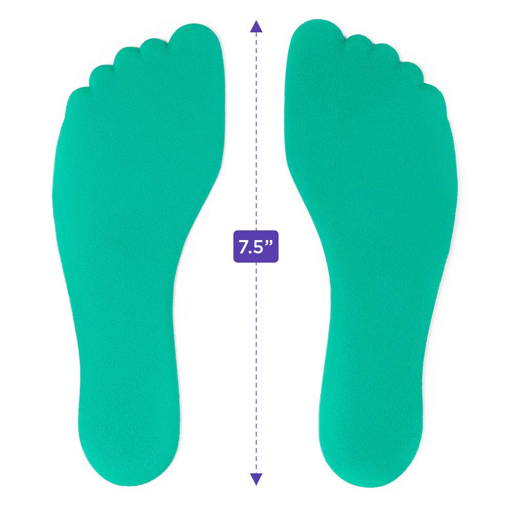 Buy Colorful Hand & Foot Floor Markers Rainbow Color NonSlip, Rubber