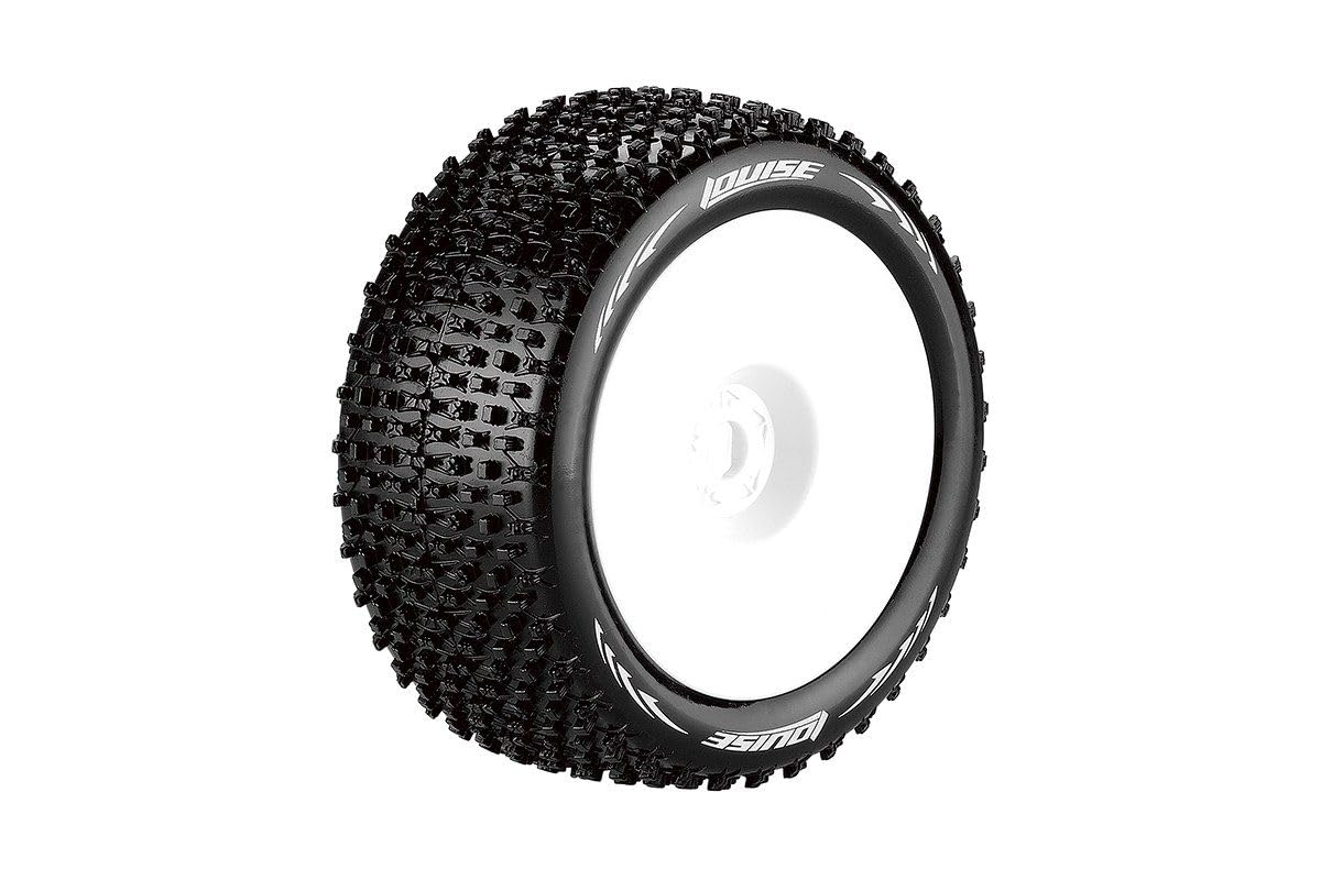 Louise RC - T-TURBO - Pneus 1-8e Truggy - Montés - Collés - Soft