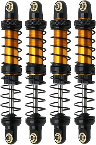 HYBDX Rc Amortiguadores de aleación de aluminio para vehículo con orugas RC 110 RC Crawler Car Axial SCX10 AXI03007 RBX10 D90 TRX4 (3.5 pulgadas,