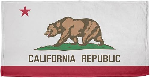 Old Glory Toalla de playa de California Republic