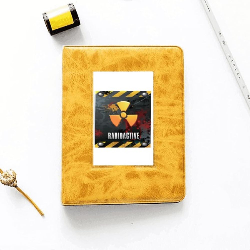 no/no Logo Radioactive Substances Warning Photo Album Family Wedding Picture 4x6