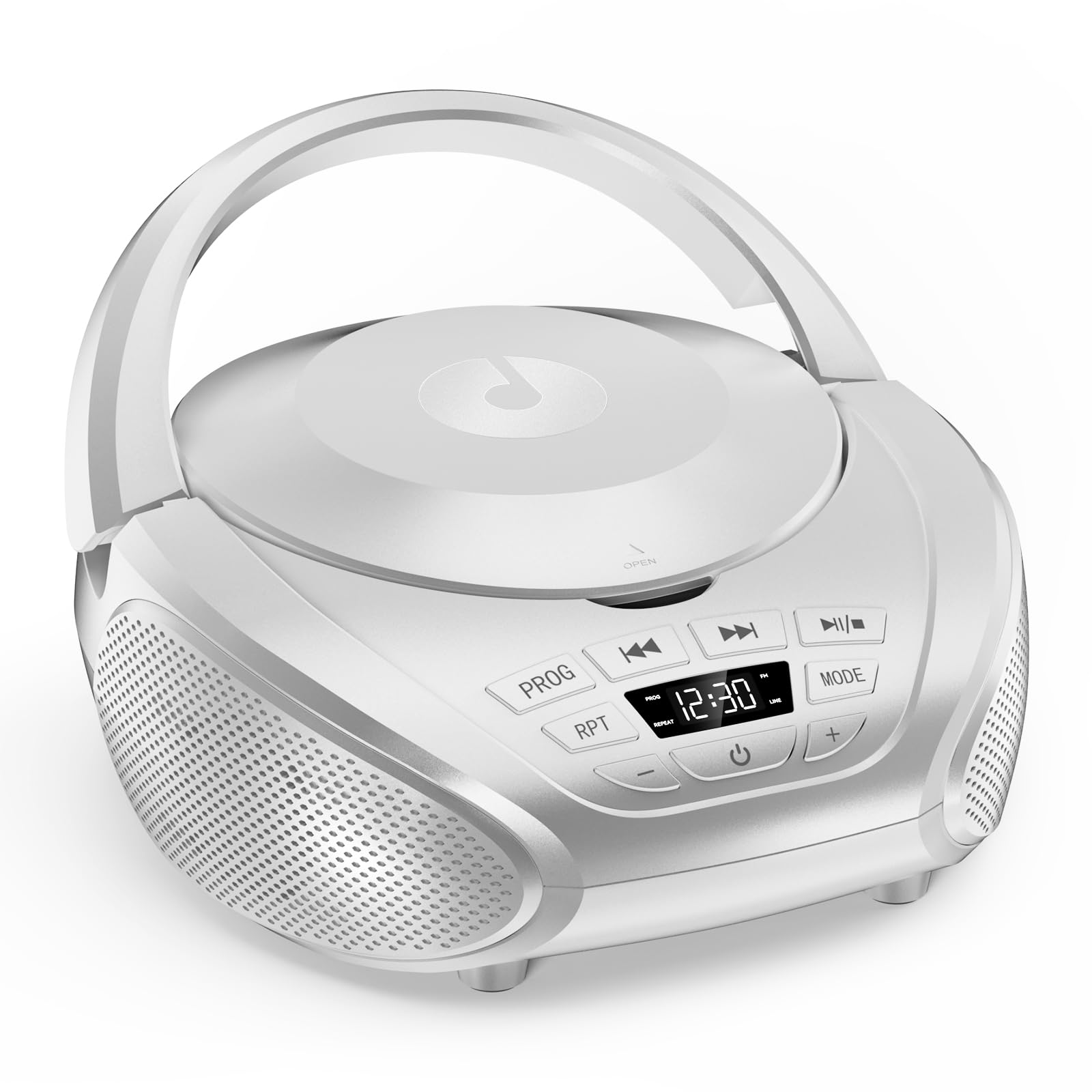 Amazon.co.jp: Gueray cdプレーヤー ラジカセ FMモード AUXオーディオ