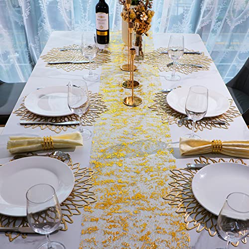 Snowkingdom Round Placemats And Table Runner Set #TOP7