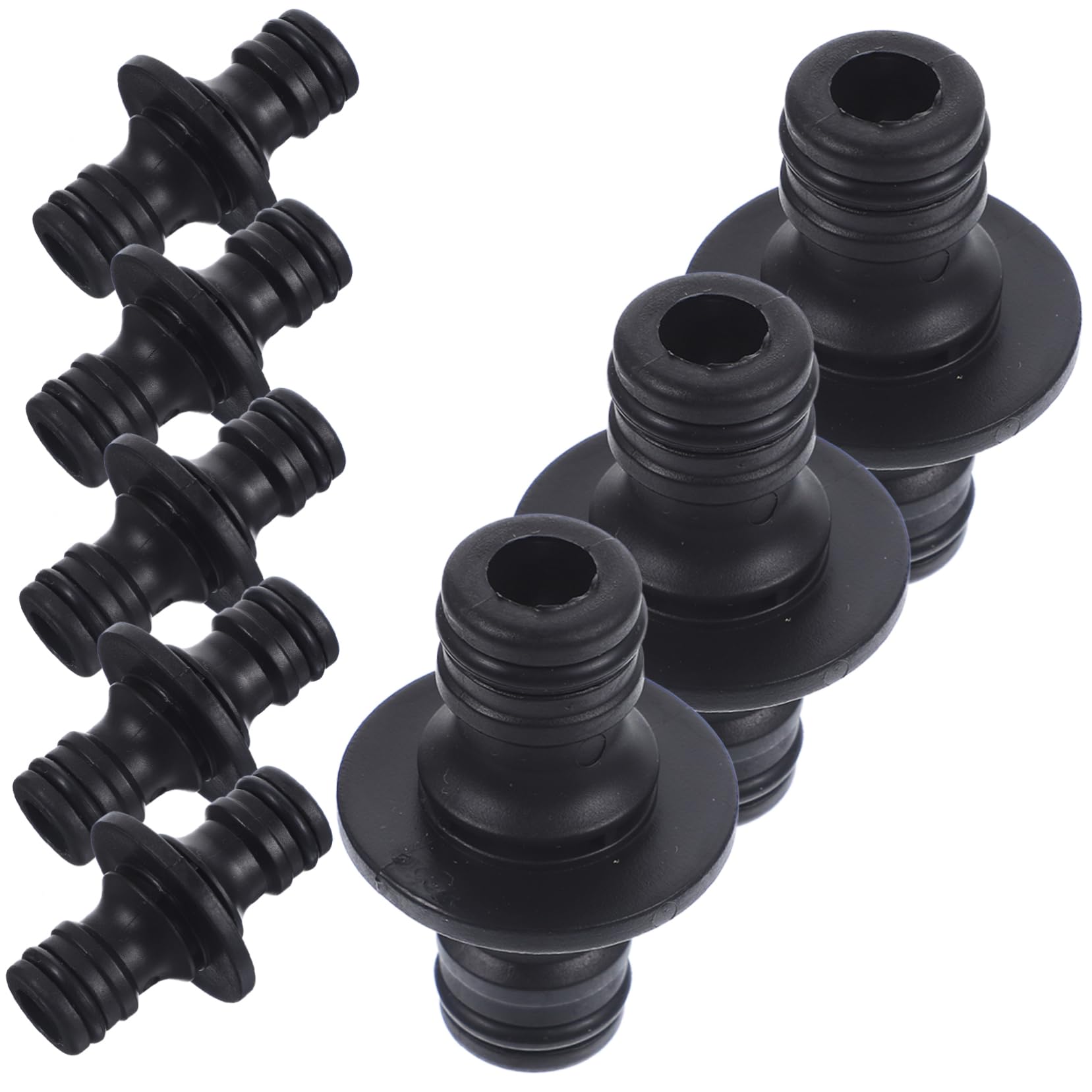 Mikikit 5 Set Adattatori per Raccordi per Irrigazione Connettori per Estensione E Giardinaggio Facile Installazione per Irrigazione Lavaggio Auto E Hobbistica 25 Pezzi*5
