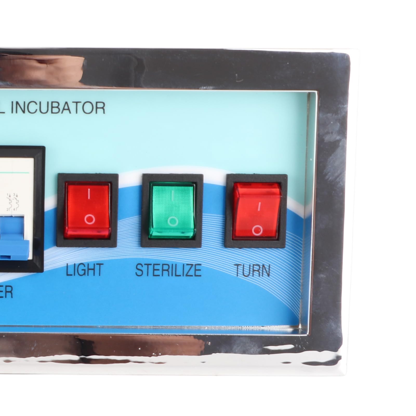 Conjunto automático de incubadora de Huevos de Aves de Corral con Sensor de Control de Temperatura y Humedad para Pollo, Ganso, Pato, codorniz