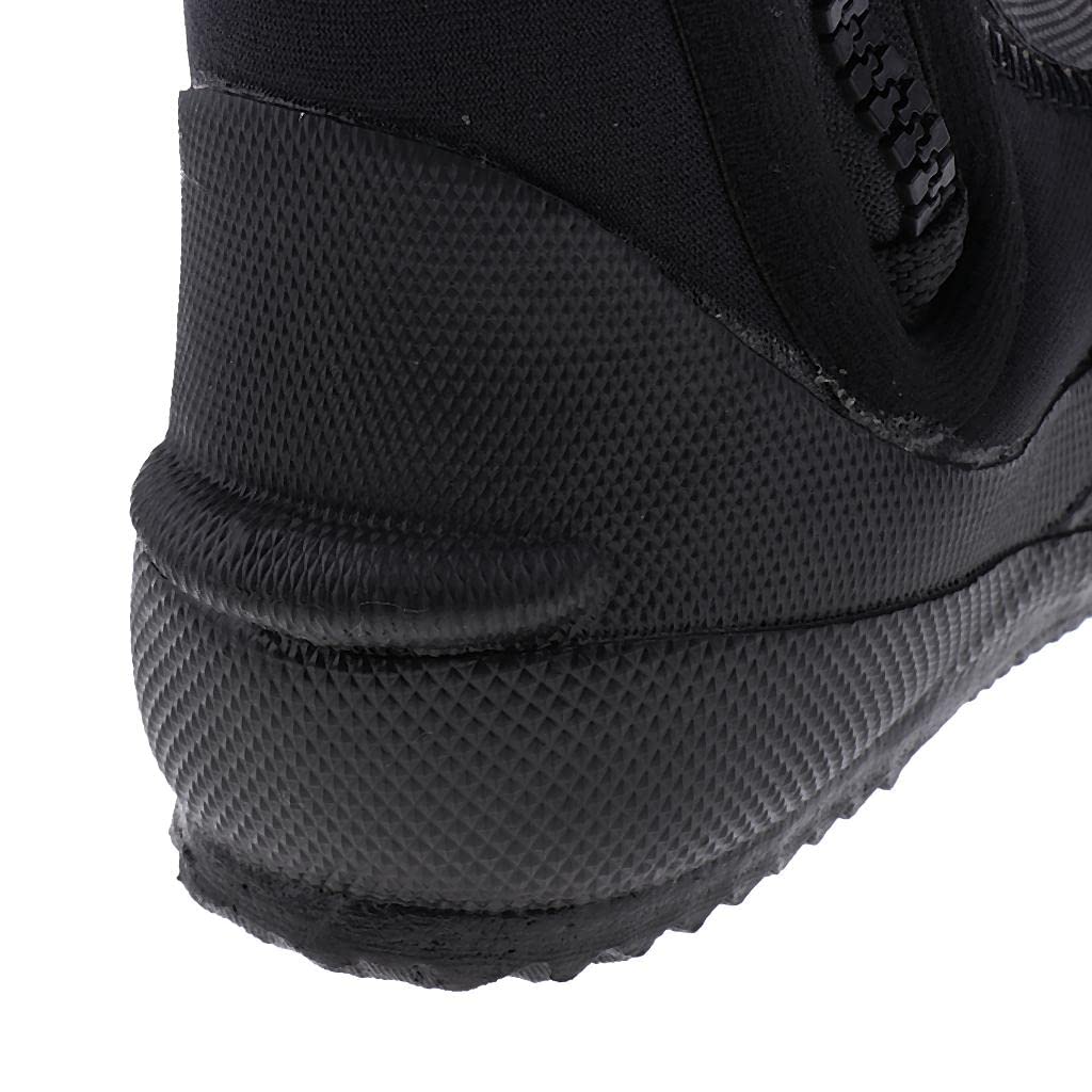 Calzari Da Neoprene Da 5 Mm per Snorkeling E Immersioni, Modello Alto con Cerniera, Ideali per Muta.