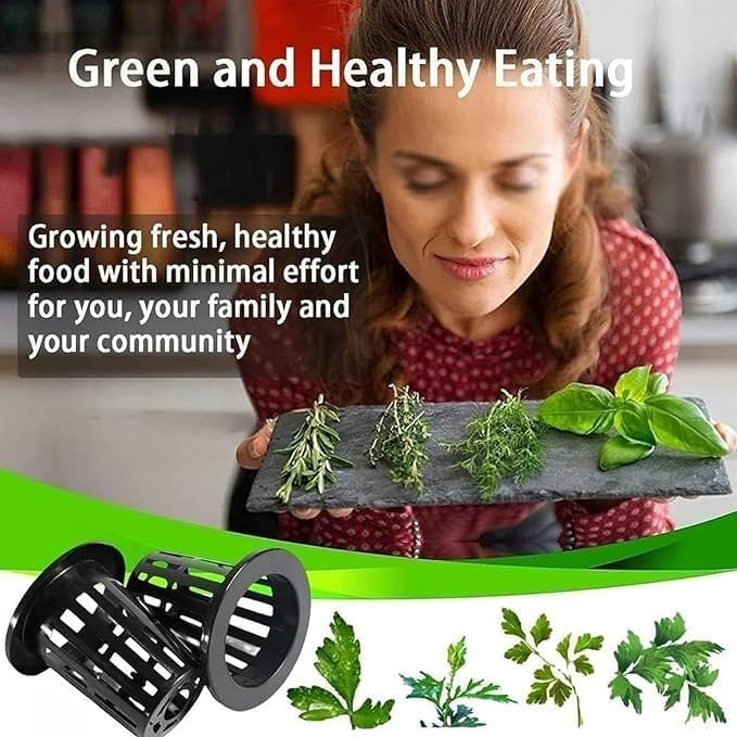 Kit De Torre Hidropónica, Sistema Cultivo Vertical con 15 Niveles Y 45 Orificios, Ideal para Jardinería Doméstica Uso En La Cocina, Acuaponía Plantas Interior
