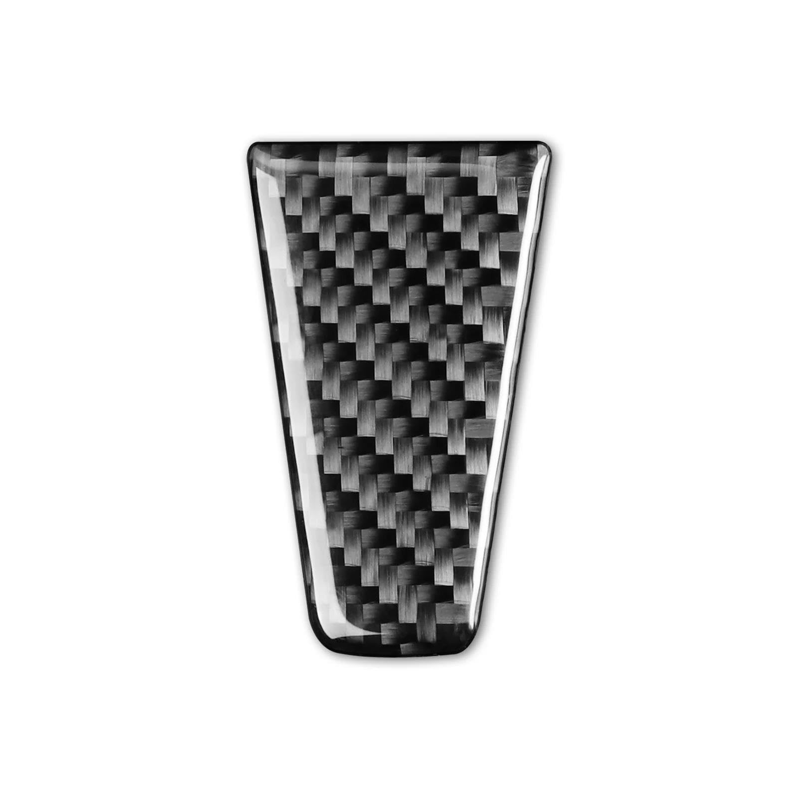 Real Carbon Fiber Car Interior Steering Wheel Trim Sticker Decor Cover for Tesla Model X 2016-2020 S 2012-2020 Anti-dust