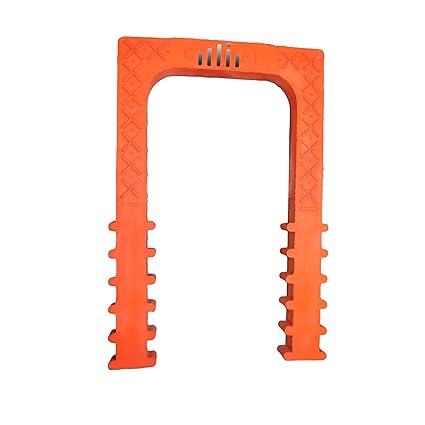 Efficacy PVC Foot Steps Suitable for Under Construction Sites, UG Sump Tank, Swimming Pools, Over Head Tanks & Man Holes Size 265x165x23mm (Pack of 10)