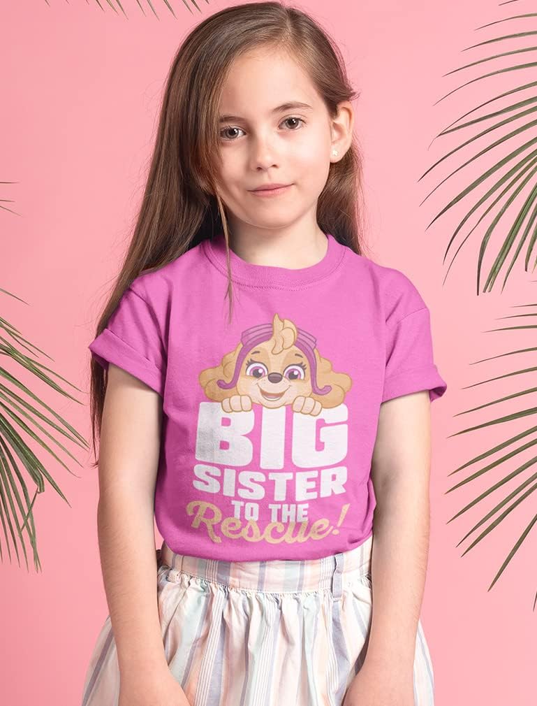 Big Brother Paw Patrol T-Shirt for Toddlers - Featuring Rubble, Chase, & Marshall - Sibling Gift Shirt