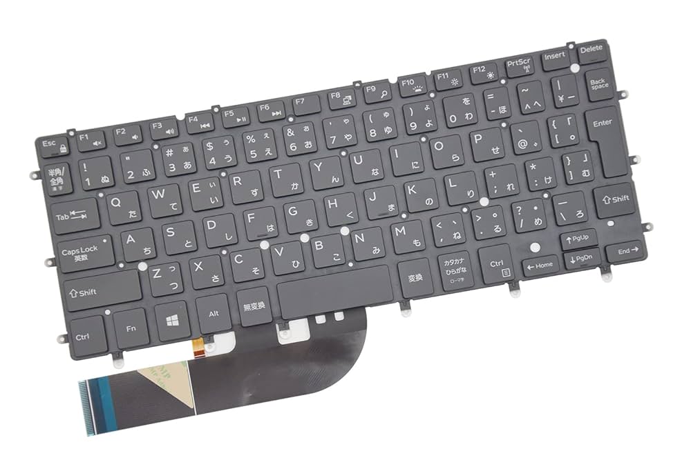 Amazon | E-ZeeGaa日本語キーボード 適用するDELL XPS13 9343