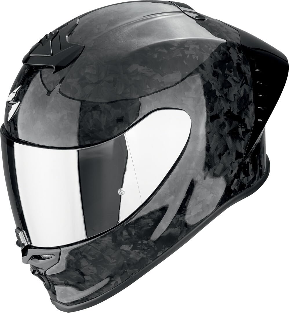 Casco Exo-R1 EVO II Onyx Air Carbon Scorpion integral para moto de circuito 4