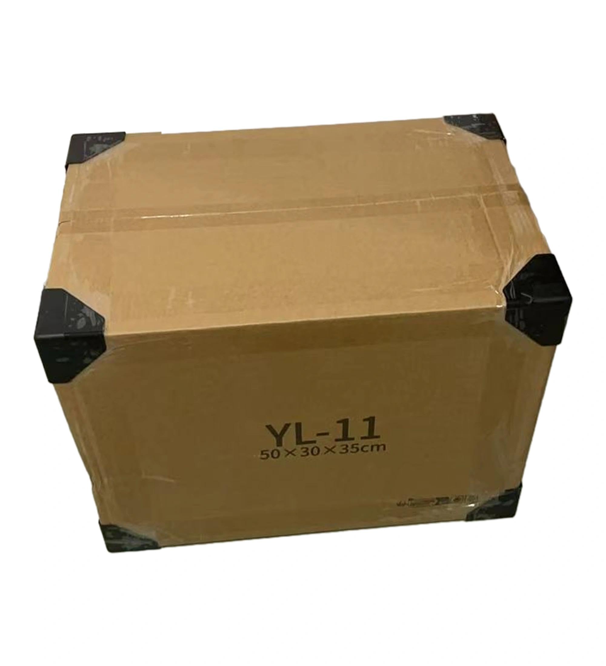 Terrario de cristal profesional de 14 galones de 20 x 12 x 14 pulgadas, tanque de hábitat para reptiles duradero con marco de aleación de aluminio resistente al calor, doble frontal para no