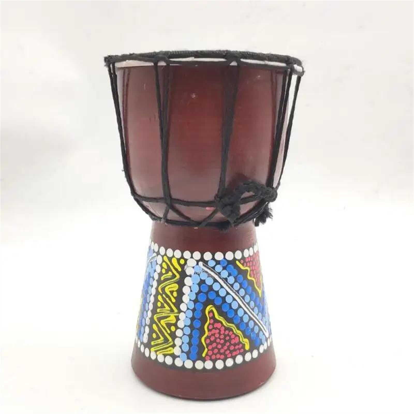 Professionelle Djembe 4 Zoll Afrikanische Trommel Mahagoni Djembe Traditionelle Percussion Afrikanisches Tamburin