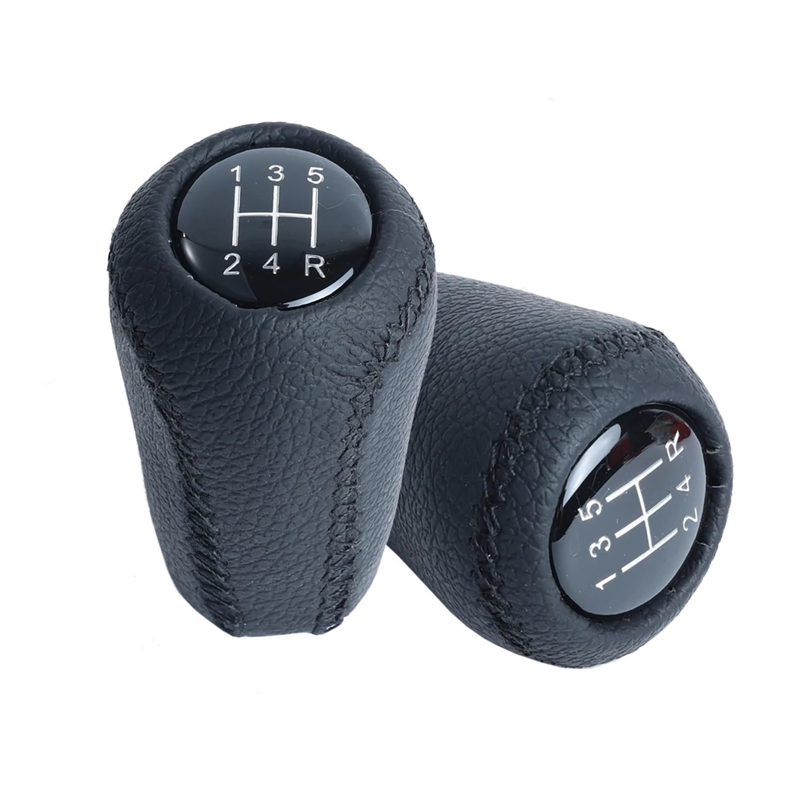 DAJMSUY for Mazda 3 BK BL 5 CR CW 6 II GH CX-7 ER MX-5 NC III Speed Gear Shift Knob MT Leather Lever Arm Stick Headball Accessory Car Gear Shift
