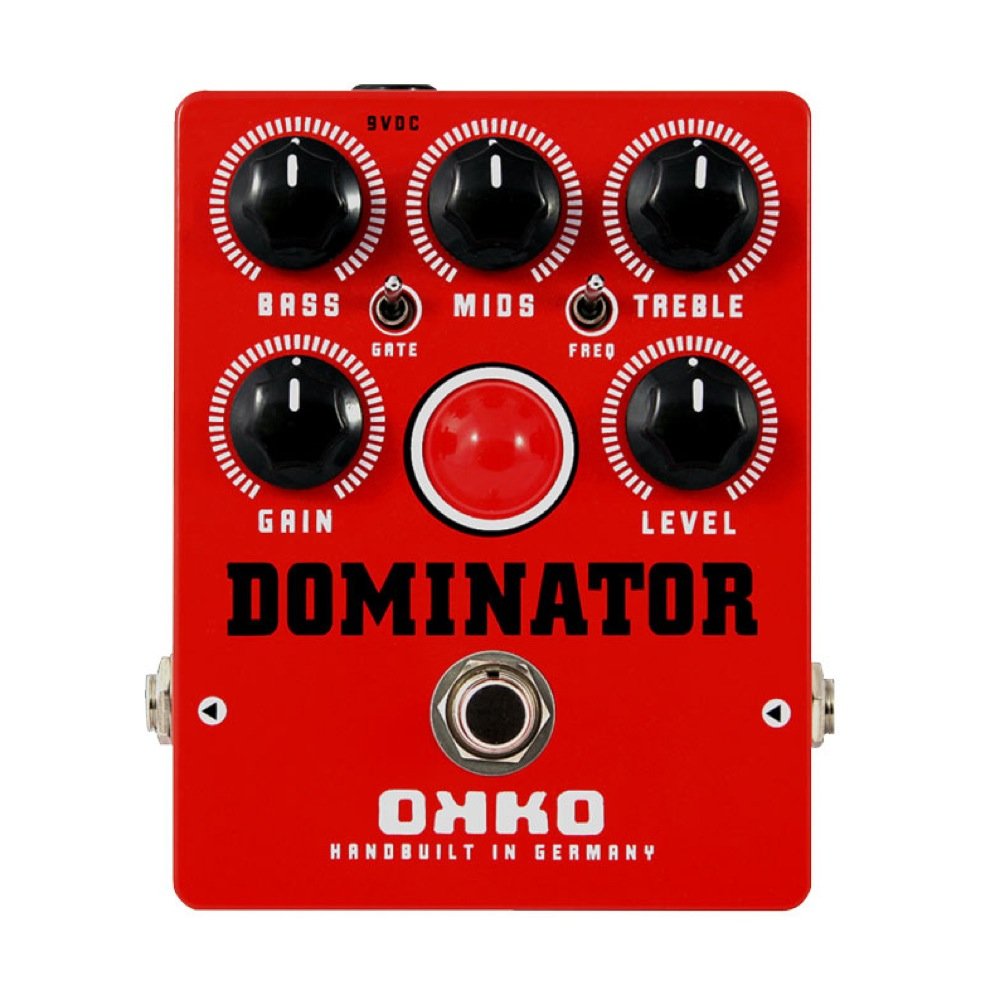 Amazon | OKKO Dominator MKII RED ディストーション・ペダル