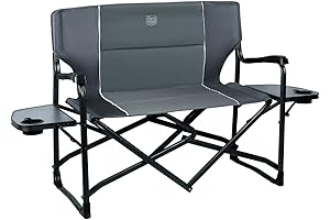 TIMBER RIDGE Double Camping Chair with Side Table