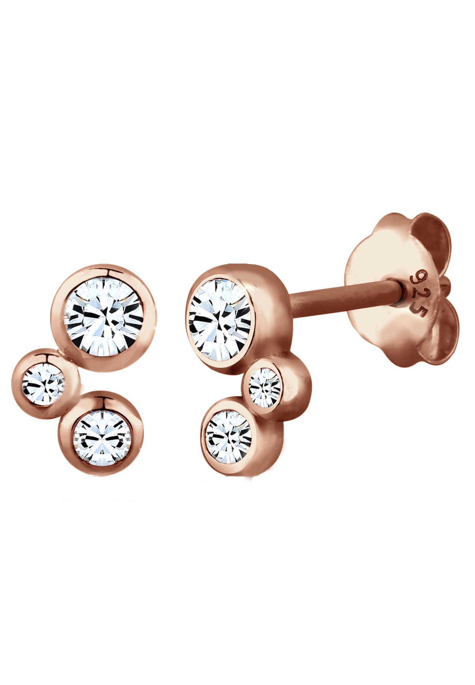 Elli Earrings Classic Crystals 925 Sterling Silver