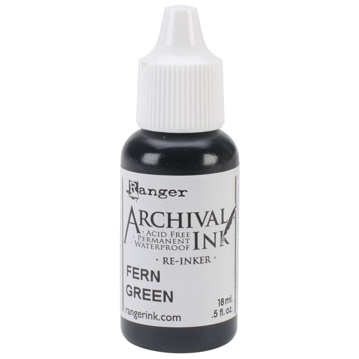 Ranger Wendy Vecchi Designer Series Archival Re-Inkers, 0.5-Ounce, Fern Green