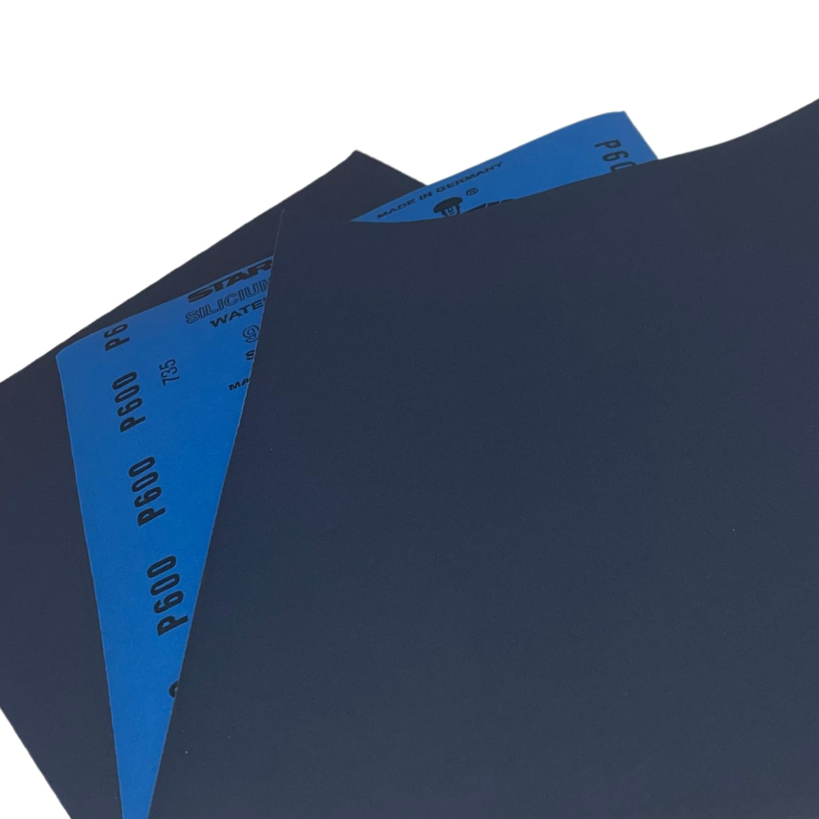 Starcke Matador Wet & Dry Sandpaper Sheets // Silicone Carbide Full Size 230x280mm Sanding Sheets // 80 Grit - 3000 Grit (10, 600 Grit)